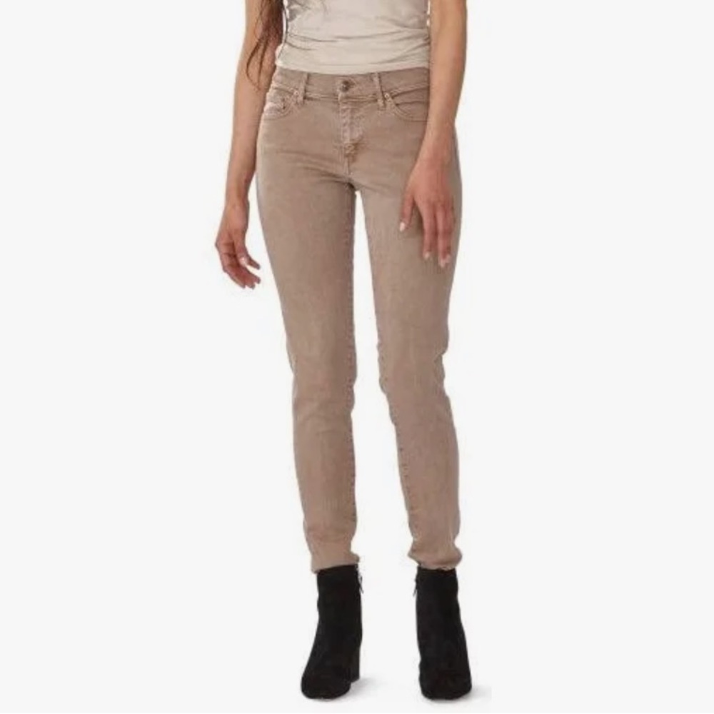 Principle Denim Women’s The Dreamer Jeans, Skinny, Tan, Khaki, size 26